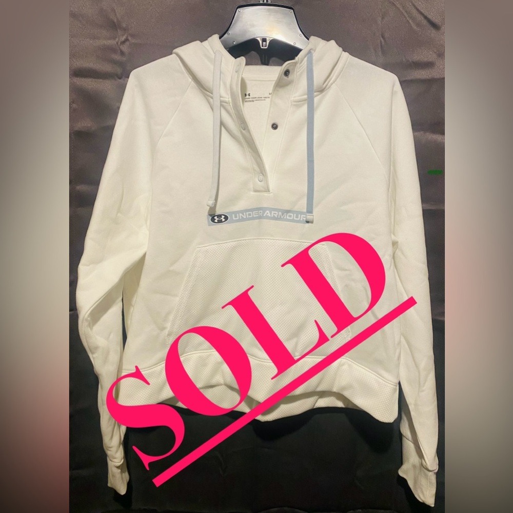 ❌SOLD Under Armour Women’s Rival Hoodie Large